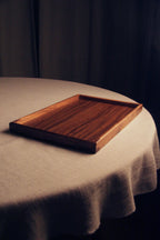 platt serveringsbricka